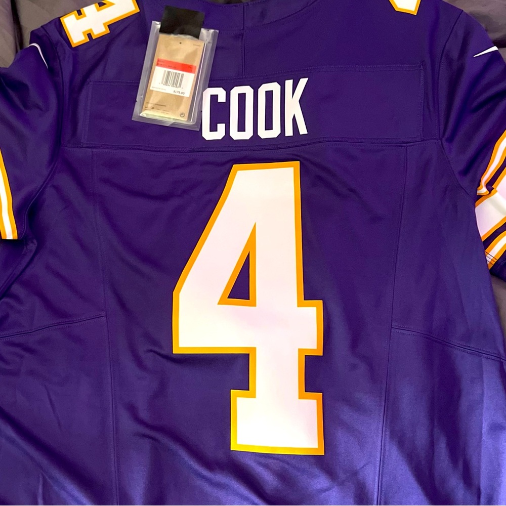 Nike Vikings jersey #4 Delvin Cook